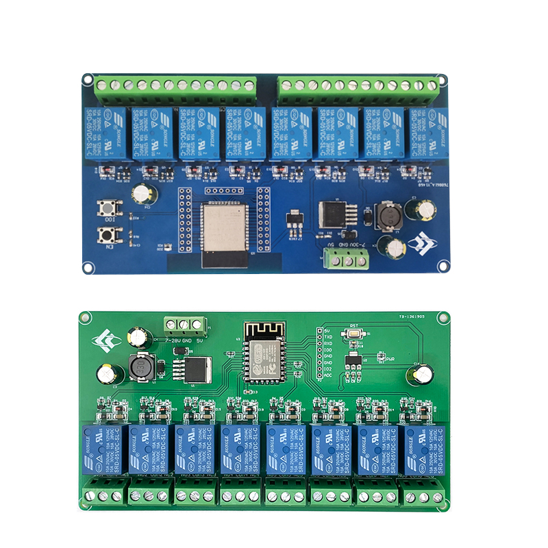 Espressif Esp32 - Module relais WIFI 8 canaux ESP8266