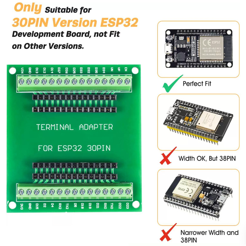 Esp32 Wifi Bluetooth Module - Carte de développement ESP32 NodeMCU-32S ESP32-32D