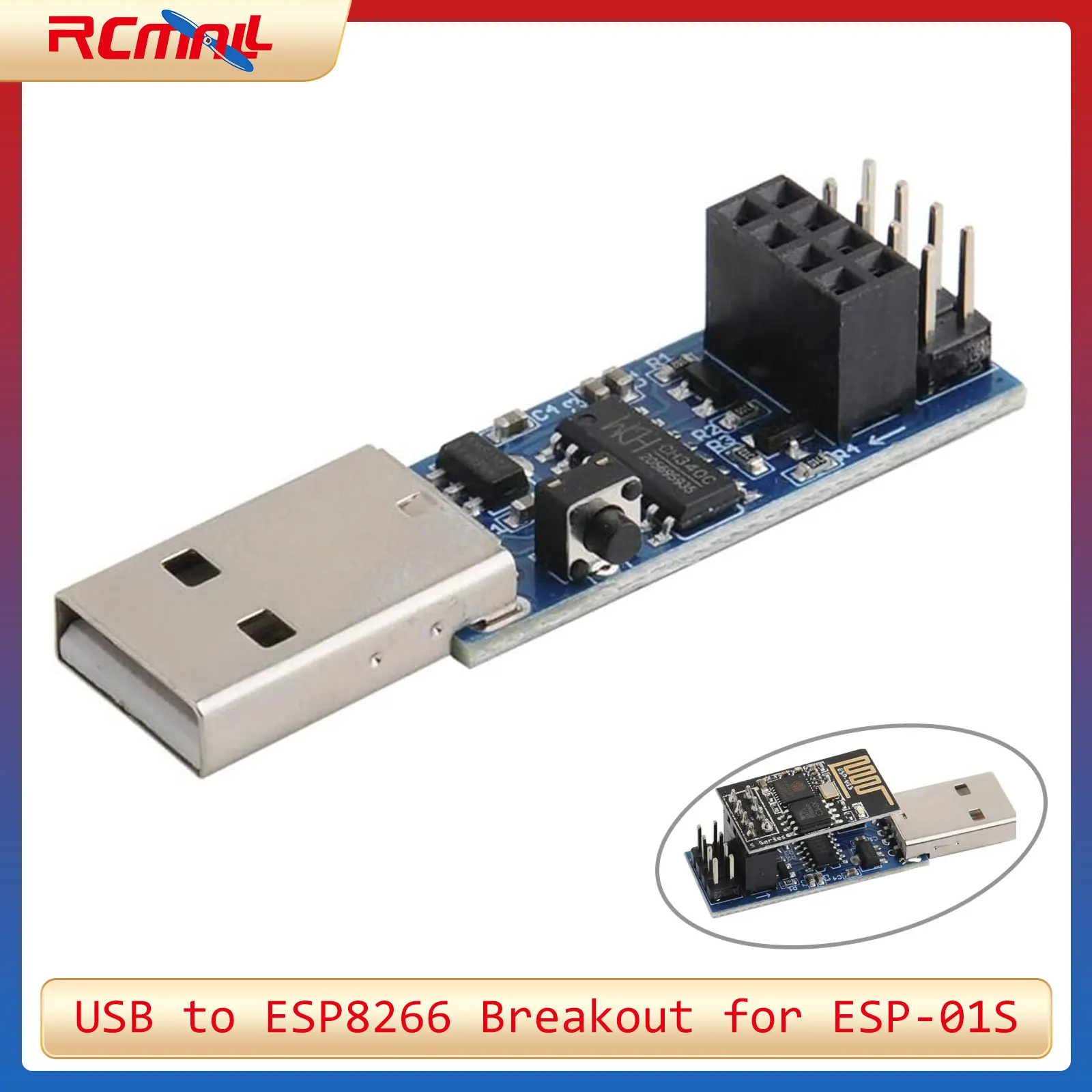 Esp8266 - Adaptateur de téléchargement de programmeur WiFi