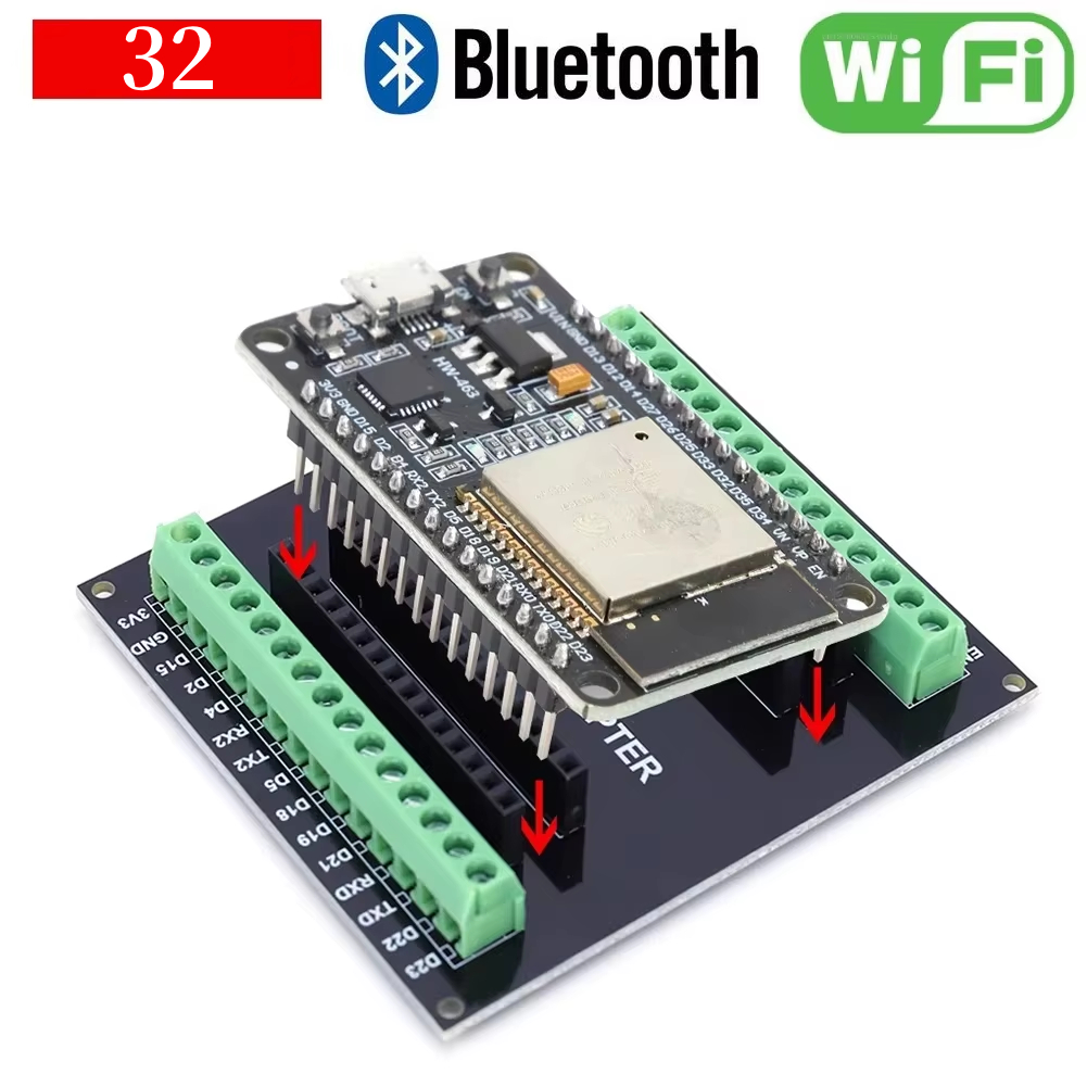 Esp32 Devkit - Carte d'extension 32S CP2102 NodeMCU-32S Lua,