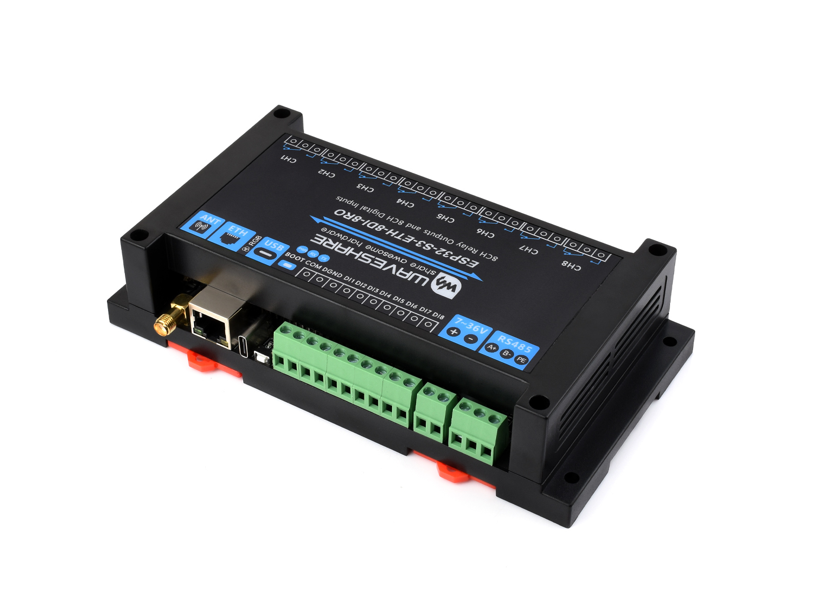 Waveshare – Module de relais W - Esp32 Uart Module avis et prix
