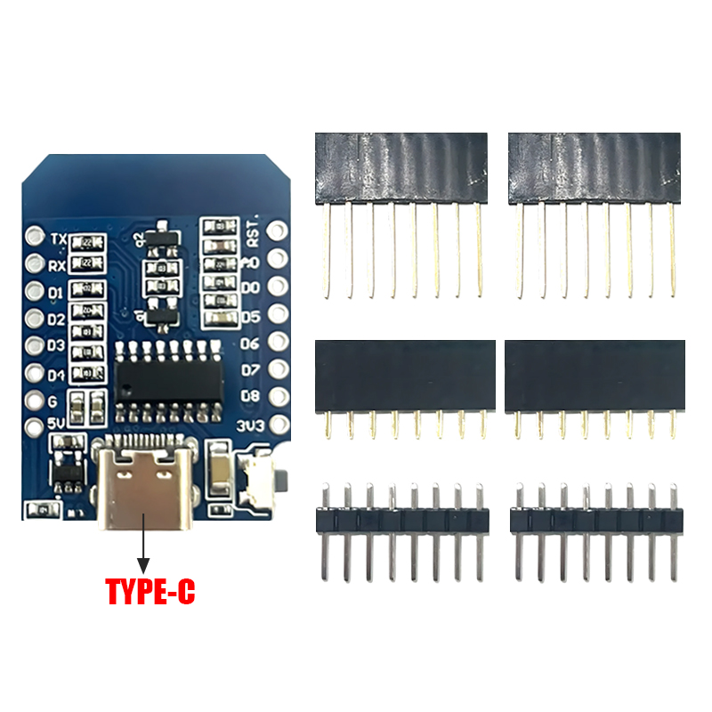 XCW WeMos D1 Mini TYPE-C/Micro - Esp8266 Nodemcu avis et prix